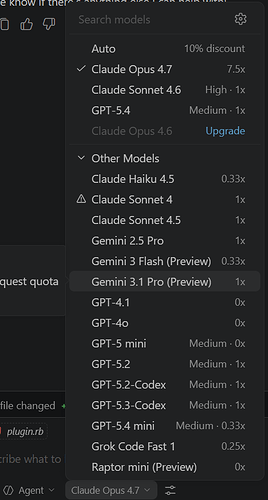 GitHub copilot pro 移除opus 模型 - 杂谈 - NodeLoc