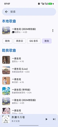 安禾播放器移动端 - 四平台搜索切换